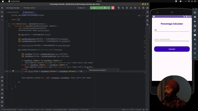 Simple Calculator in android - Part 4 (Completed first android project) смотреть онлайн