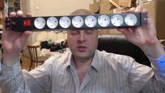 Сетевой фильтр Звукомания с выключателем и предохранителем на 8 розеток смотреть онлайн