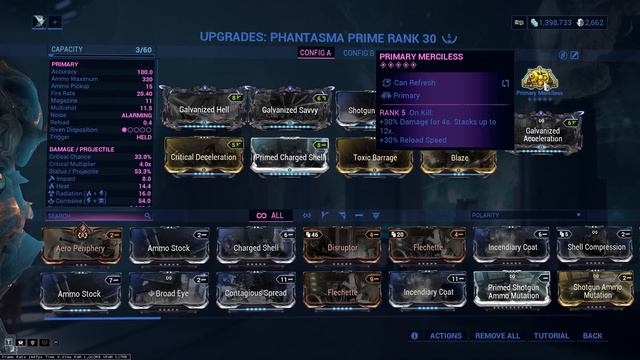 Warframe - Phantasma Prime Build смотреть онлайн
