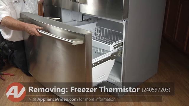 Electrolux Refrigerator - Unit Will Not Cool - Freezer Thermistor Repair