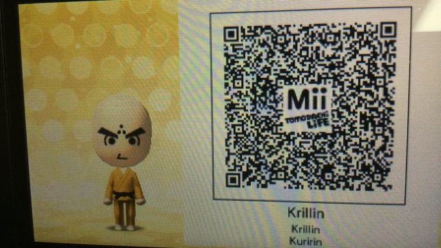Tomodachi Life Characters QR Codes смотреть онлайн