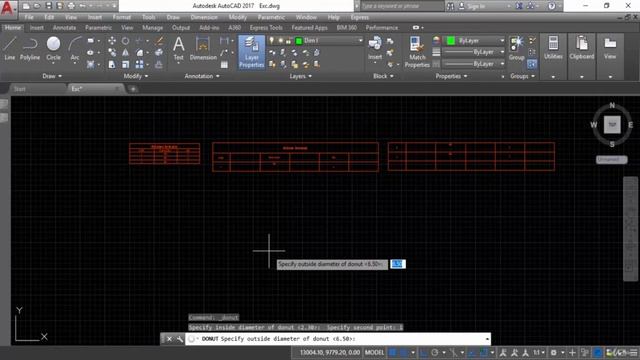 AUTODESK AUTOCAD CIVIL ENGINEERING SOFTWARE 56. Dounots Command смотреть онлайн