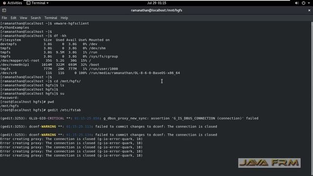 How to share folder of Windows host to Oracle Linux 8 Guest OS on Vmware Workstation 16.2 смотреть онлайн