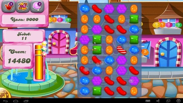 Candy Crush Saga прохождение #1 смотреть онлайн