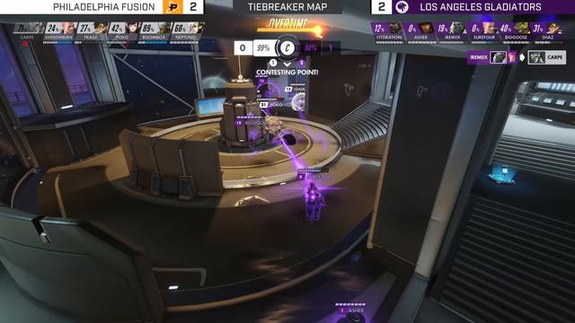 Surefour - Los Angeles Gladiators | The Turning Point | Overwatch League смотреть онлайн
