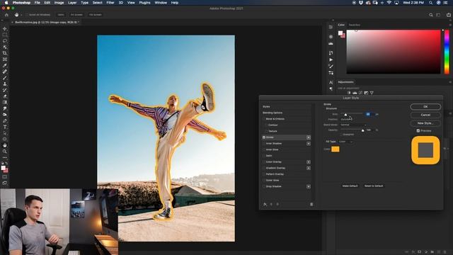 How To Outline Photos In Photoshop - 3 Easy Ways смотреть онлайн