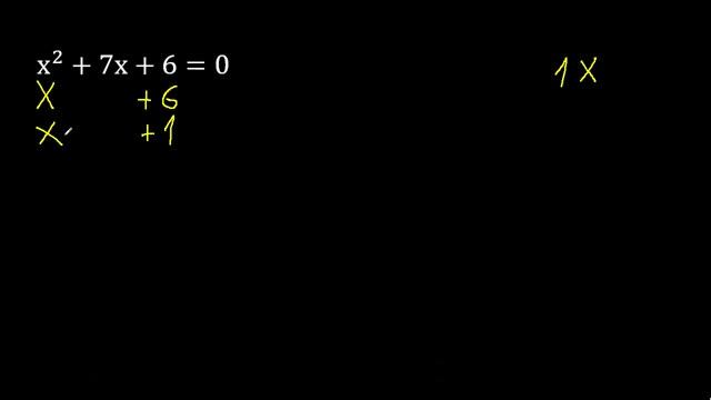 x^2+7x+6=0 ecuacion cuadratica , grado 2 , segundo grado , x2+7x+6=0 смотреть онлайн