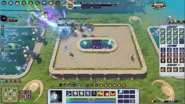 Random Tower Defense：Oasis SOLO N5 (FARM) смотреть онлайн