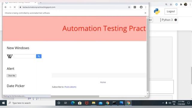 Selenium tutorial part 9 | Handling different events | Radio button, check boxes, alerts/popup etc. смотреть онлайн