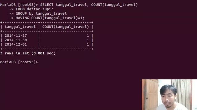 MySQL Dasar #50 - Menentukan Keunikan Nilai dengan HAVING COUNT смотреть онлайн