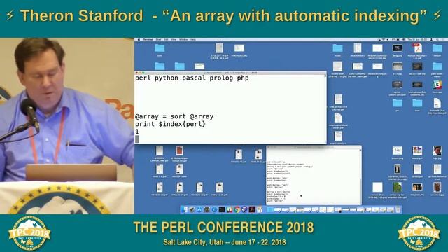 LIGHTNING TALK: Theron Stanford - "An array with automatic indexing" смотреть онлайн