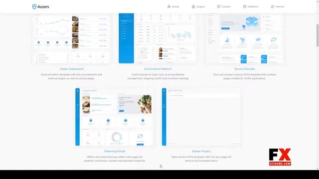 Acorn - Bootstrap 5 Html Laravel Net Admin Template ecommerce chat Easy Create Website смотреть онлайн