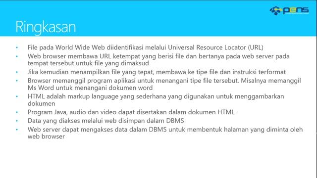 Basis Data Lanjut Oracle: Teori 11 - Basis Data Internet смотреть онлайн