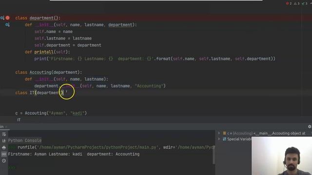 Python Programming for Beginners ( arabic) part 10 : Inheritance смотреть онлайн
