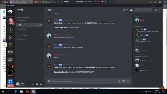 Discord.js Davet LOG | İnvite Log смотреть онлайн