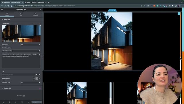 CUSTOM SCROLLBARS for ON-PAGE & WEBPAGE - Elementor Wordpress Tutorial Flex Container смотреть онлайн