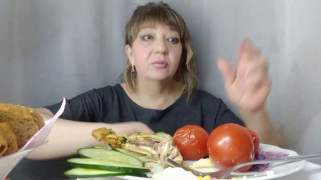 МУКБАНГ ???Разносол Жизнь в Баку ?Немного Юмора Жара?