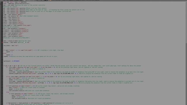 Blender GE 2.6 FPS Tutorial - FPS Python Movement Setup P3 смотреть онлайн