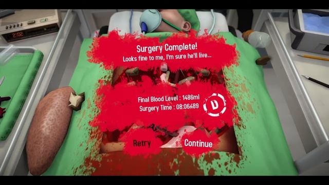 Surgeon simulator!!! Open heart surgery смотреть онлайн