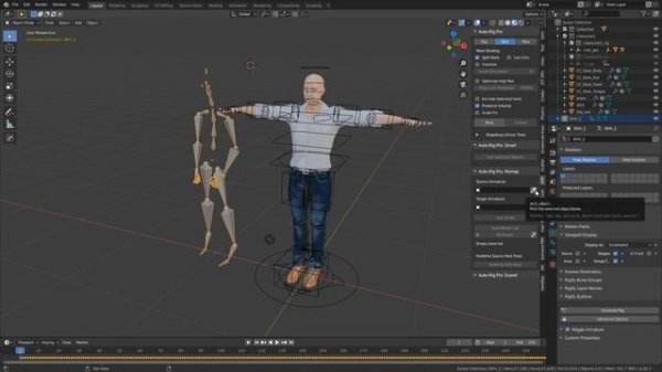 How to Use Motion Capture Files Blender Tutorial