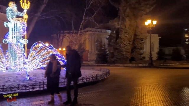 Вечерняя Одесса. Прогулка по Приморскому бульвару в Одессе. Думская площадь смотреть онлайн