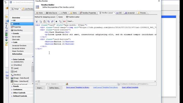 Using HTML Templates in the List, ViewBox and Free смотреть онлайн