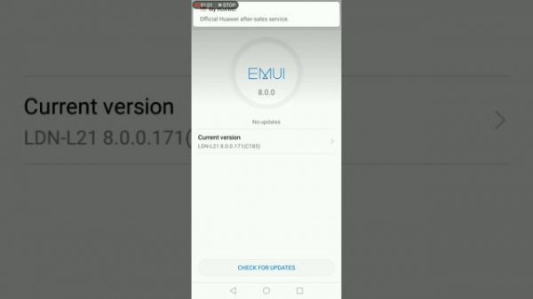 Huawei y7 prime 2018 update 9.0