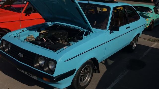 1980 Ford Escort MK2 RS2000 (GPY 62V) Humber Bridge Classic Car Night 16/06/23. смотреть онлайн