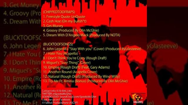 Spooks McGhie Groovy Free (CHIPPEDTOOFRAPSBUCKTOOFSONGS смотреть онлайн