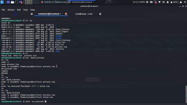 Traceback HackTheBox -Times2Learn смотреть онлайн