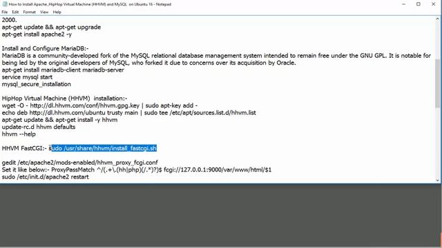 How To Install Apache HipHop Virtual Machine HHVM and MySQL in Ubuntu 14 смотреть онлайн