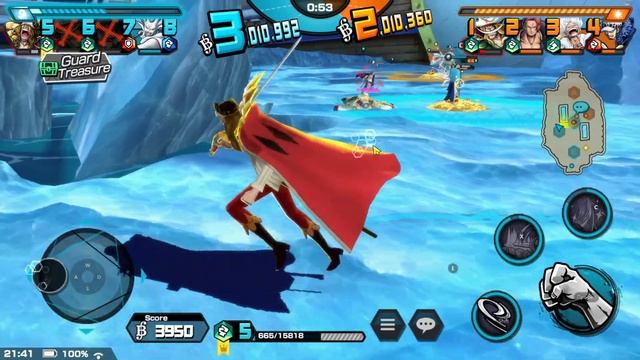 Диаманте всё ещё может!Гэймплей 6* Диаманте / One piece bounty rush смотреть онлайн