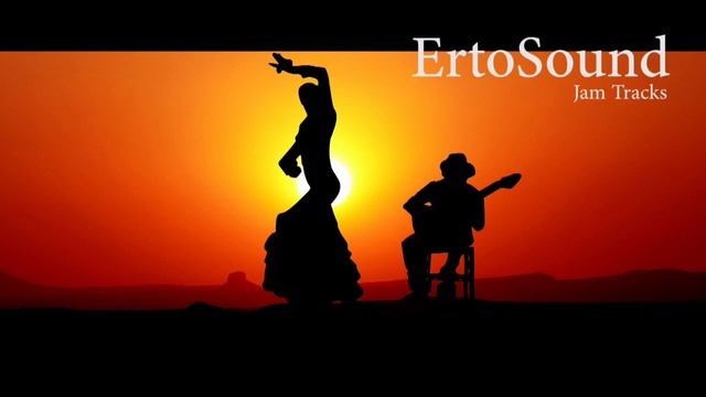 Tangos Flamenco Guitar Backing Track Jam in E Minor смотреть онлайн