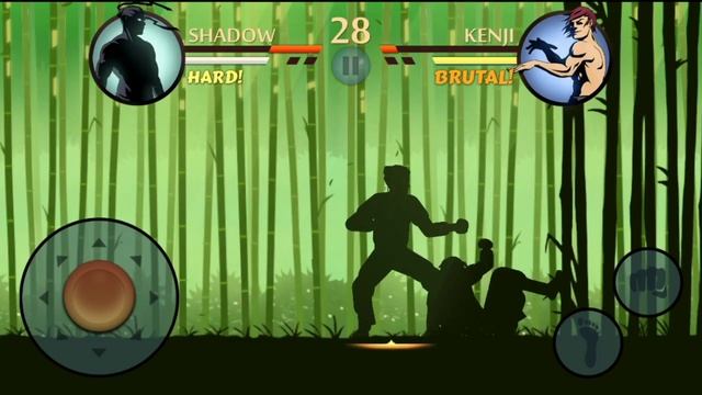 What happens if you lose to KENJI in Shadow Fight 2 tutorial смотреть онлайн