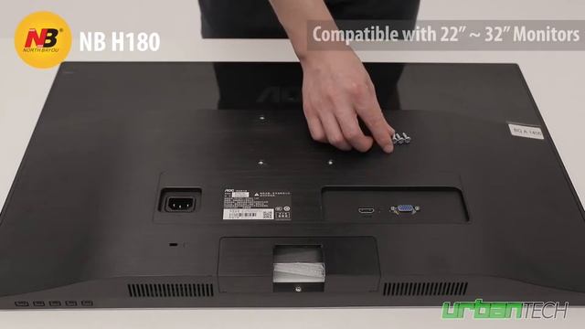 North Bayou NB H180 22" ~ 32" Dual Monitor Desktop Mount | Urban Tech смотреть онлайн
