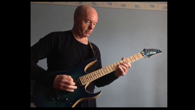 I'm the one cover - Van Halen - Ibanez RG 652 смотреть онлайн
