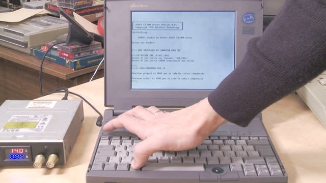 Компьютерный музей X-Labs: обзор AST Bravo NB 4/33s смотреть онлайн