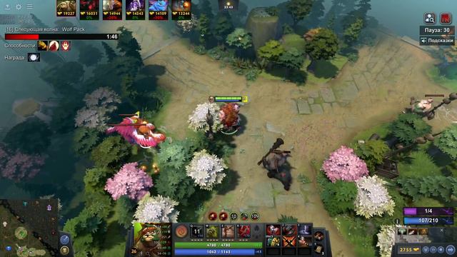 ПУДЖ КЕРРИ 20000 ХП через ФЛЕШ ХИП / DOTA 1x6 / Дота 2