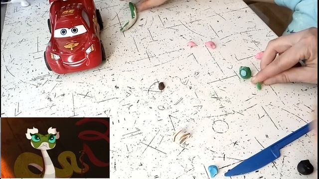 Гадюка из м/фКунг фу панда - лепим и пластилина с детьми смотреть онлайн