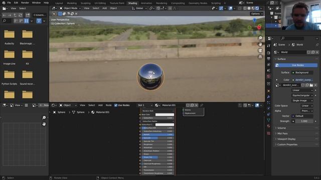 Blender 3.4 How to setup an hdri environment background смотреть онлайн
