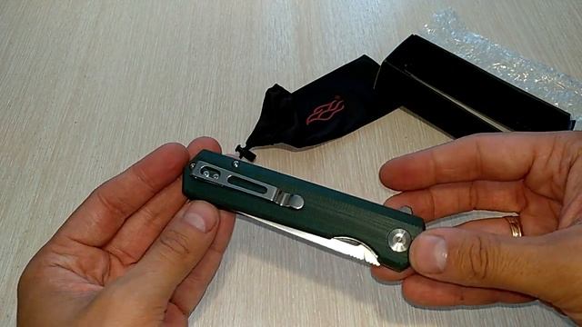 Новинка 2018 , Первый Ganzo Firebird со сталью D2 / Распаковка , нож Ganzo FH-11 / смотреть онлайн