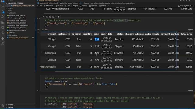 [03] Python Pandas Tutorial : Data Cleaning - Working with columns of Pandas Data Frame - Part2 смотреть онлайн