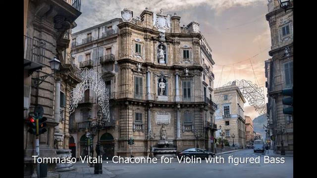 Tommaso Vitali：Chaconne For Violin With Figured Bass
