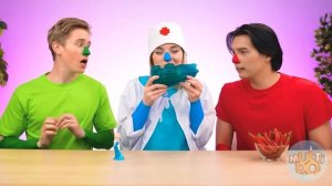 24 часа едим еду одного цвета Челлендж #2 от Multi DO Food Challenge