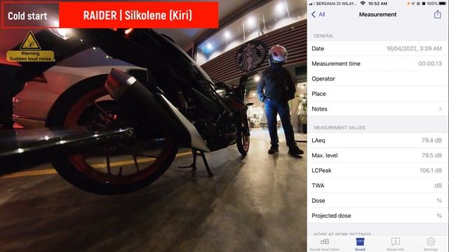RAIDER Engine Noise Test | ECSTAR 10w40 vs SILKOLENE 10w50 смотреть онлайн