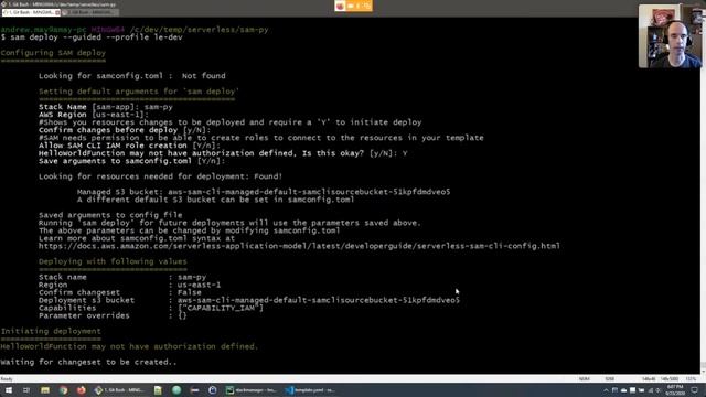 Building “Serverless” Applications Using SAM смотреть онлайн