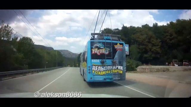 Дорога Крыма : Лучистое - Доброе (участок дороги Алушта - Симферополь) смотреть онлайн