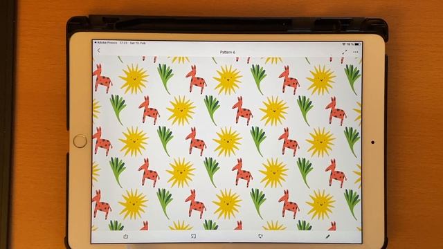 Repeating Pattern with Adobe FRESCO and CAPTURE - New Feature! смотреть онлайн