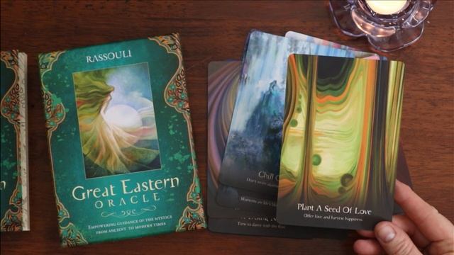 Great Eastern Oracle flip through cards guidebook messages by Eastern Sages Rassouli 2022 divinatio смотреть онлайн