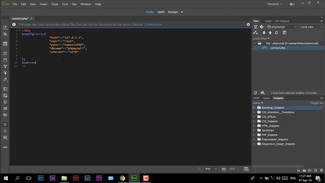 PHP + Mysqli ຕອນທີ 1 ການຕິດຕໍ່ຖານຂໍ້ມູນ connected database смотреть онлайн